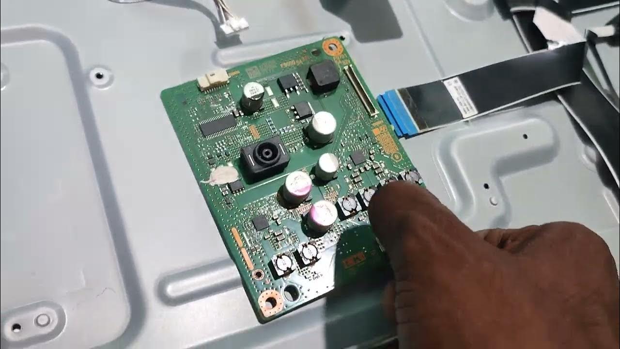 sony smart tv 6x blinking LED drive board complaint [TAMIL