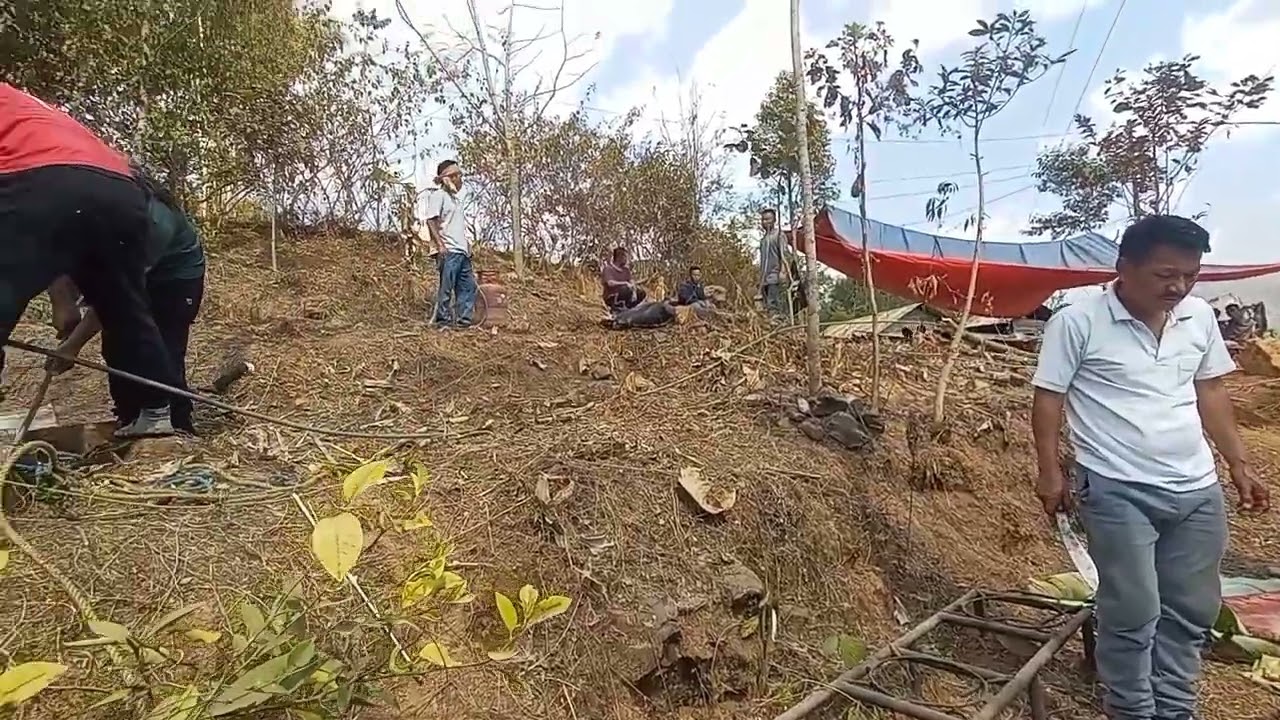 Dt 14. 2.  2026  L. Pi LALTHRANKIM SINGSON Kivui na ding a lhankhuh JCB in alai in anung ka sem uve 