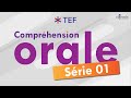 Tef  comprhension orale  srie 01  2024