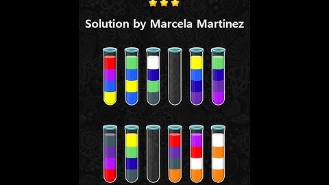 Color Water Sort 3D level 147 | Gameplay Mobile Games