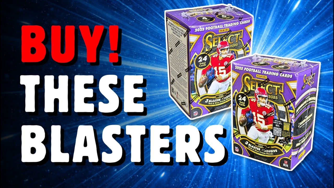 Are These The Best Retail Blaster Boxes This Year? - 2025 Select Football Cards