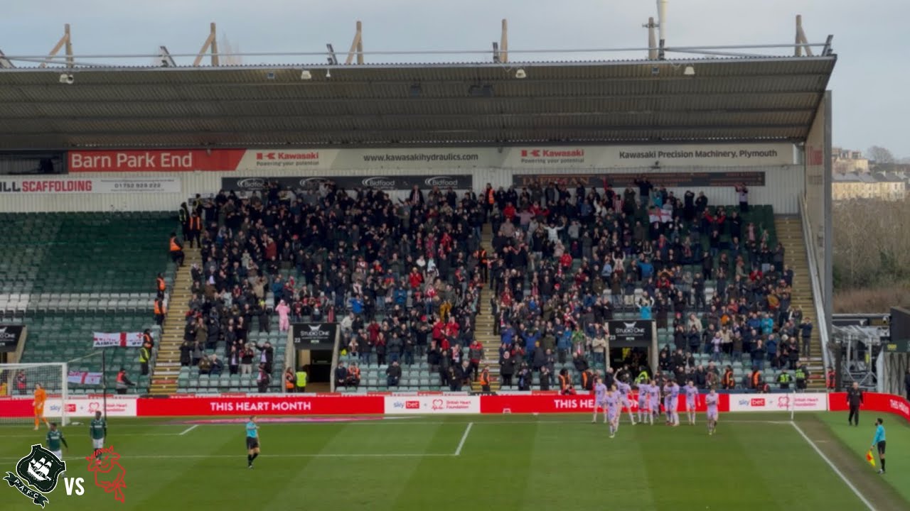LINCOLN RUN RIOT! Plymouth Argyle vs Lincoln city matchday highlights vlog (07/02/2026)