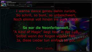 Thomas Anders, Florian Silbereisen – Neonfarbenwelt • song/Sang with/mit karaoke lyrics/Text