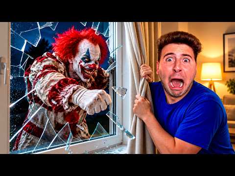 A SCARY CLOWN BROKE INTO MY HOUSE AT 3 AM!