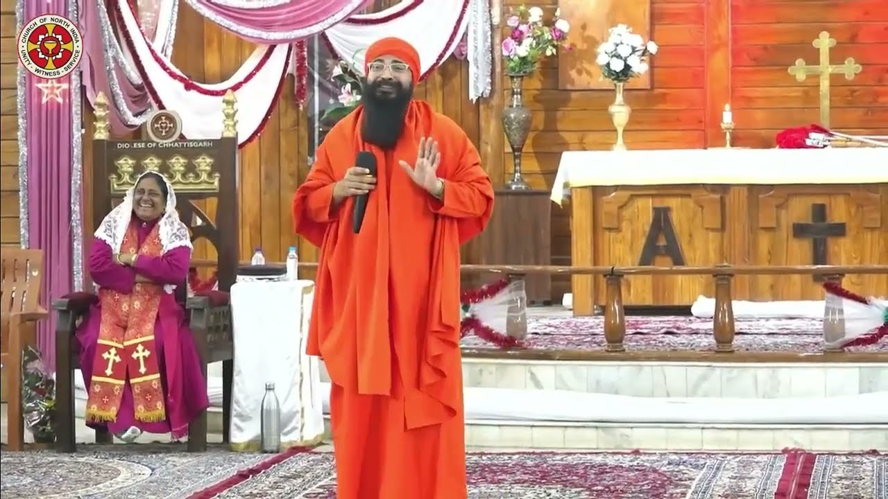 Sadhu Nityanand Ji || शांति महोत्सव  || Day1 || St. Paul's Cathedral C.N.I. Raipur || 03.01.2025