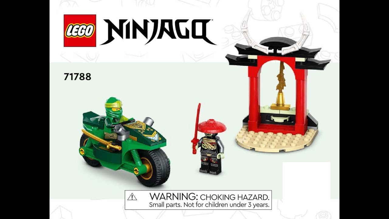 LEGO Instructions | NINJAGO | 71788 | Lloyd's Ninja Street Bike