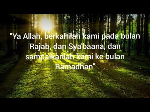 Doa Rajab - Alfina Nindiyani (lirik lagu)