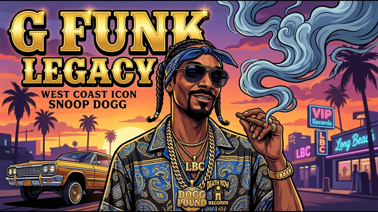 洋楽 Snake Wade Pletskinz/G-RAP/G-Funk G-Funk Legacy 💿 Snoop Dogg, 2Pac, Dr. Dre – West Coast 90s Cover