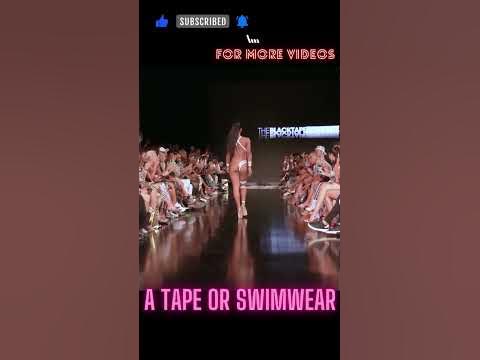 Best of Black tape Fashion show #shorts - YouTube