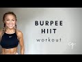 Burpee HIIT Workout | 10 Minutes & No Equipment