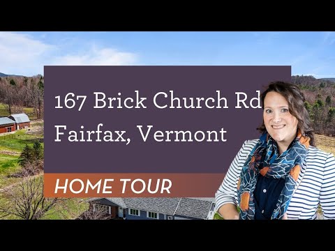 167 Brick Church Rd, Fairfax, VT home video tour