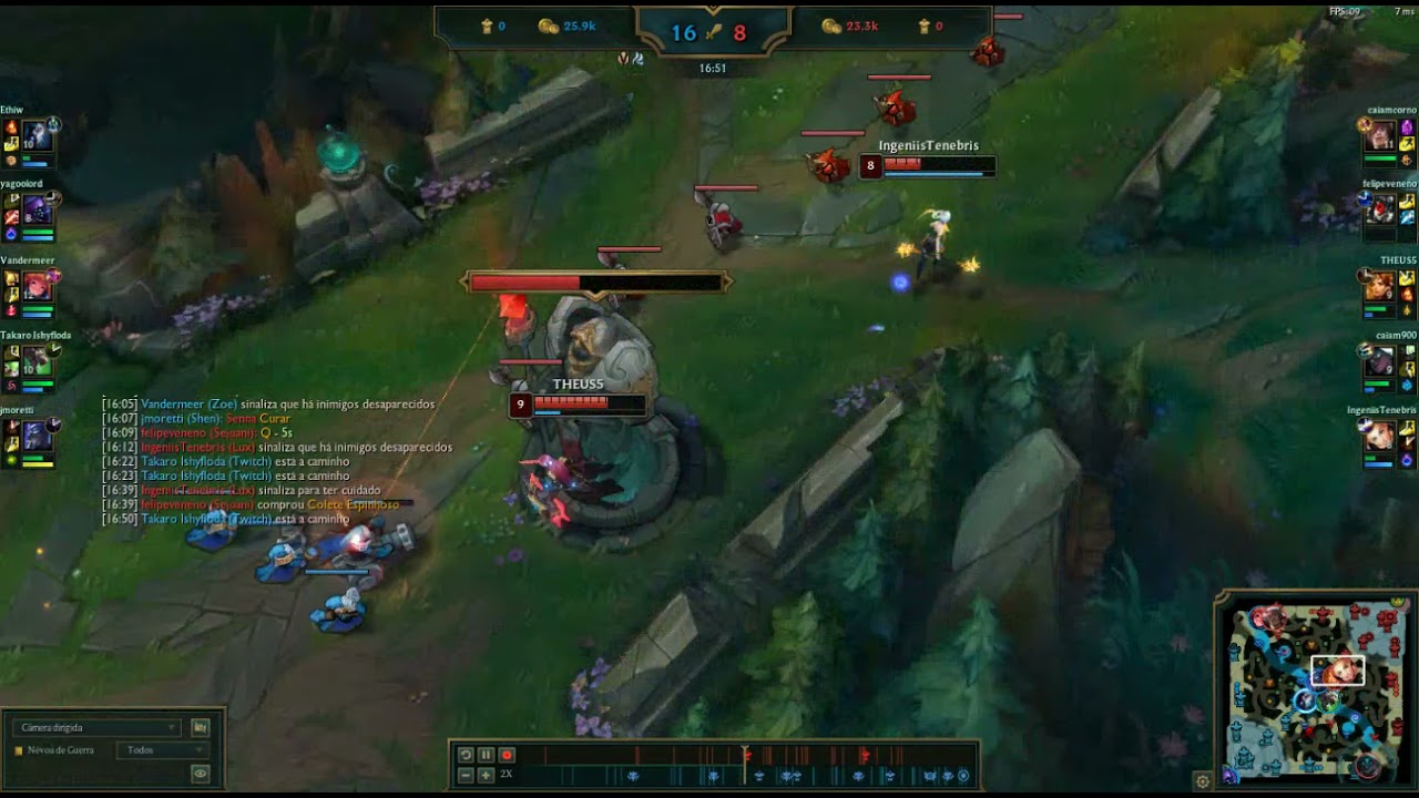 Como tiltar um time de lol