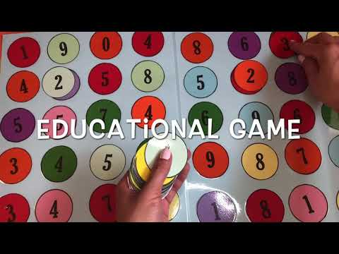 NUMBERS. Educational game. Цифры, Развивающие игры для детей.
