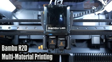 Bambu Lab H2D Multi Material 3D Printer  - An All New Platform With Massive Potential!