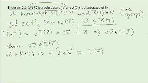 Video 6a  Linear Transformations
