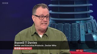 Russell T Davies (Doctor Who Showrunner) On BBC Breakfast [23.04.2024]