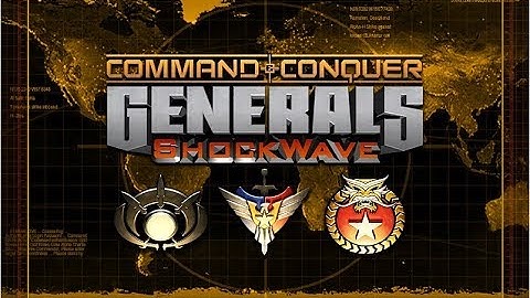 GLA Toxin General vs China (Command and Conquer Generals Zero Hour: Shockwave Mod)