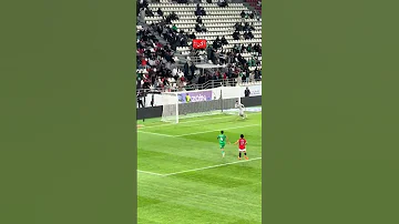 شاهد فرصة لاعب المنتخب السعودي محمد كنو على اليمن صاروخ خليجي 26 السعودية اليمن الكويت الامارات 