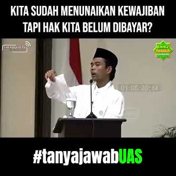 Hak Kita Tidak Dibayar Sepenuhnya - Padahal Kita Sudah Menunaikan Kewajiban? (Tanya Jawab UAS #71)