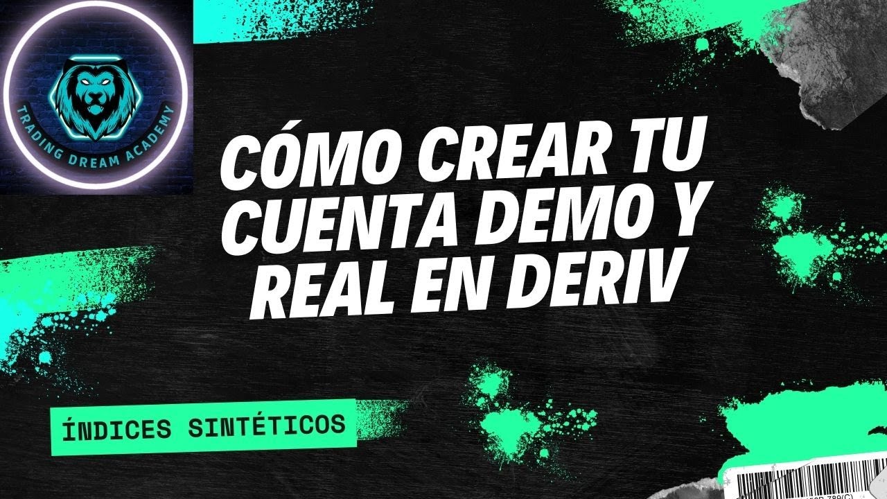 como crear tu cuenta demo y real en DERIV 2025 - YouTube