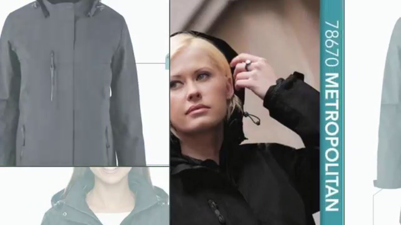 Ash City - North End Sport Blue 78670 Ladies Metropolitan Jacket