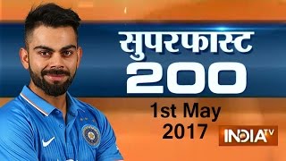 Watch 200 news stories at breakneck speed on India TV in its Superf...