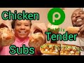 Publix supermarket chicken ranch bacon  tenders subs with salt and vinegar chips with hottopics