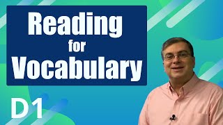 Learn English | Reading for Vocabulary | Level D | Lesson 01 |  Brian Stuart