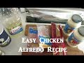 Chicken Fettuccine Alfredo Recipe!