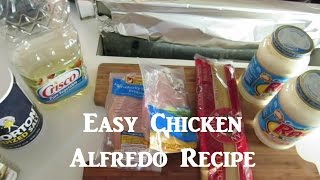 Chicken Fettuccine Alfredo Recipe!