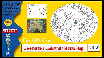 Georeference Khasra Map | Georeferencing Cadastral Maps | Georeferencing Mouza Maps in ArcGIS