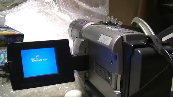 JVC VHS-C Camcorder Repaired and Working