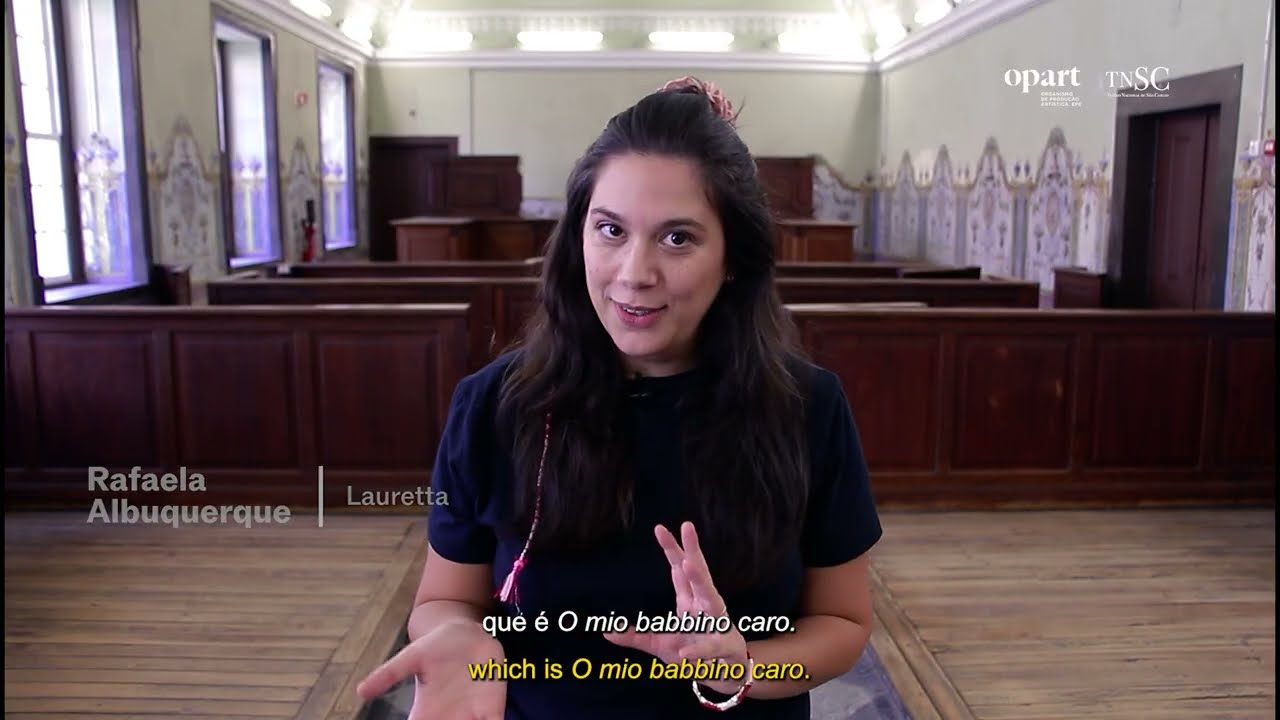 Rafaela Albuquerque é Lauretta em Gianni Schicchi