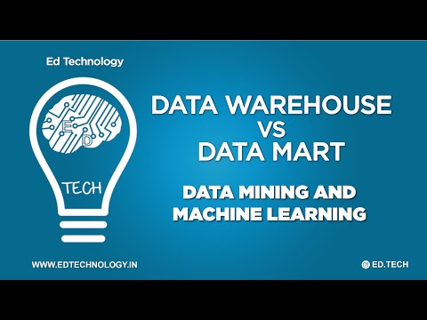 DATA WAREHOUSE VS DATA MART | KEY DIFFERENCE | DATA MINING LECTURES