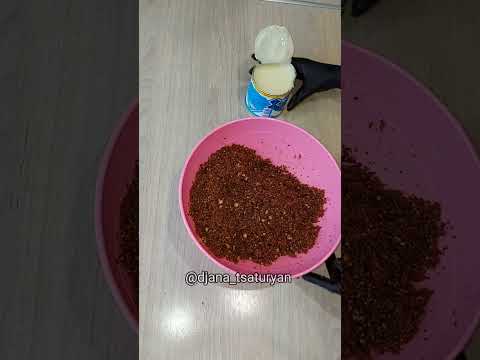 🔥Пирожное 'КАРТОШКА'🔥Вкусный десерт без выпечки😊👍Готовить можно хоть каждый день#десерт#кчаю