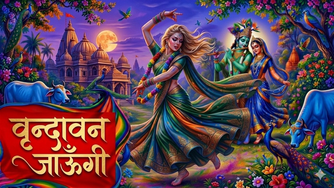 Vrindavan Jaungi | वृन्दावन जाउंगी | मेरे उठे विरह में पीर | Krishna Bhajan 2026 | Vrindavan Bhajan