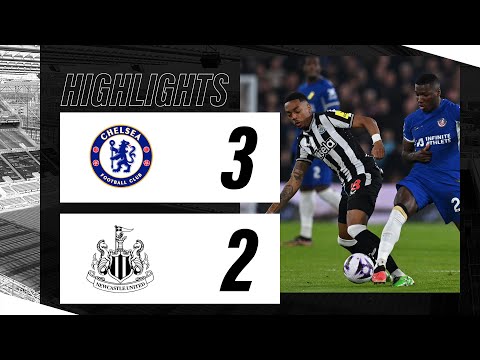 Chelsea 3 Newcastle United 2 | Premier League Highlights