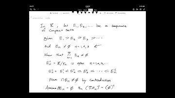 Mathematical Analysis 2: Proof using Compact Sets defintiion