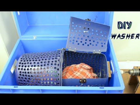 How To Make Washing Machine At Home - DIY Washer