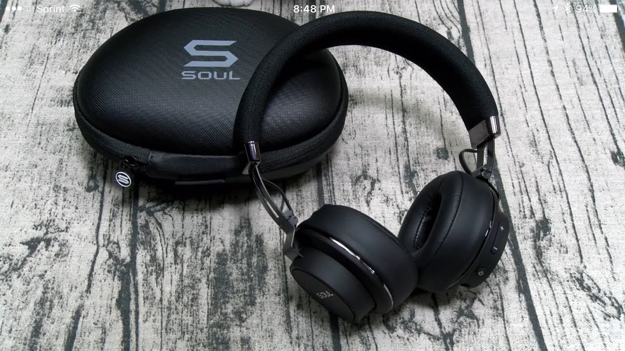 Soul Impact OE Wireless High Efficiency Over-Ear Headphones 