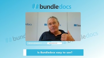 Is Bundledocs easy to use? Electronic document bundling software for Scottish courts and law firms