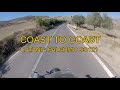 SS121 Coast to coast Catania Palermo (Moto vlog)