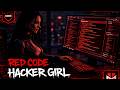 Red Code | Hacker Girl Coding Ambient