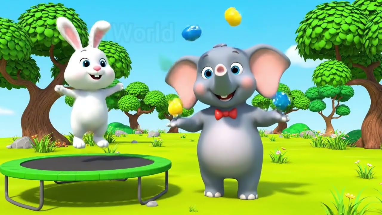 Playful Nursery Rhymes || Learning Songs For Kids || Abc Songs