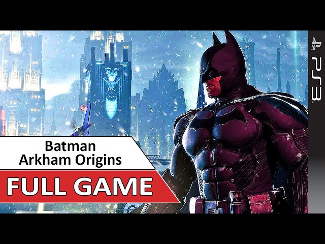  Warner Bros. BLUS31147L Batman: Arkham Origins (PS3) - Video  Game : Video Games