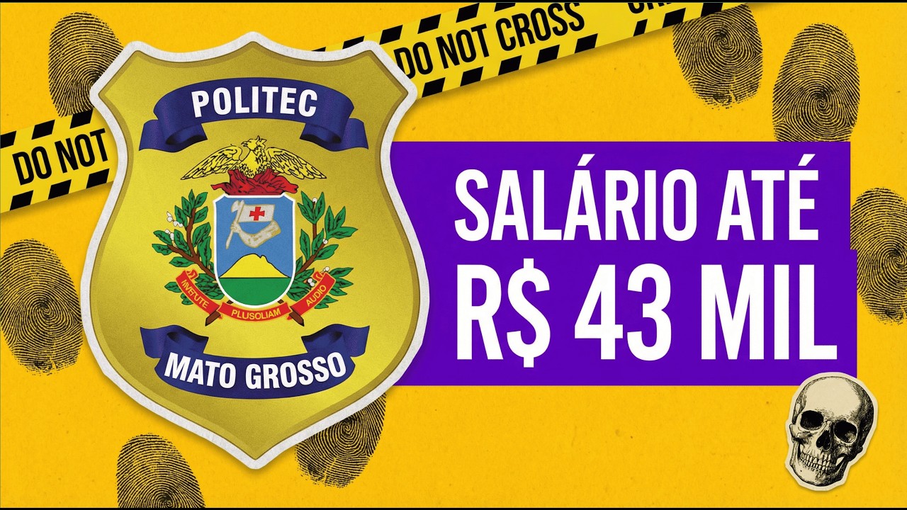 Perito do Mato Grosso vai ganhar até R$ 43 mil! | Edital previsto para 2026