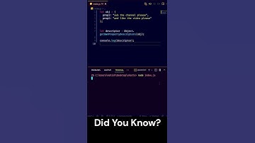 Javascript Hacks | Object.getOwnPropertyDescriptors #shorts #coding #programming  #javascript #hacks