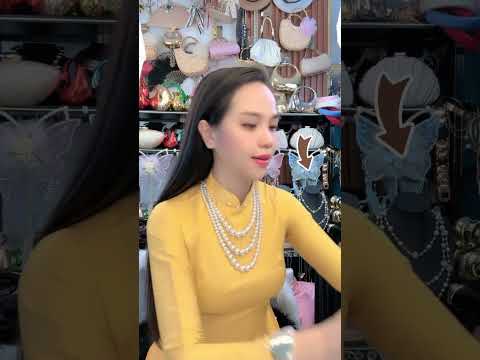 Vòng Cổ Ngọc Trai Giả - Phụ Kiện Áo Dài Độc Đáo Từ Mê Áo Dài