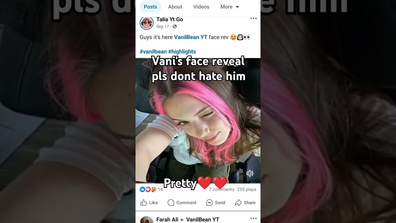 Vani S Face Reveal Pls Don T Hate Her