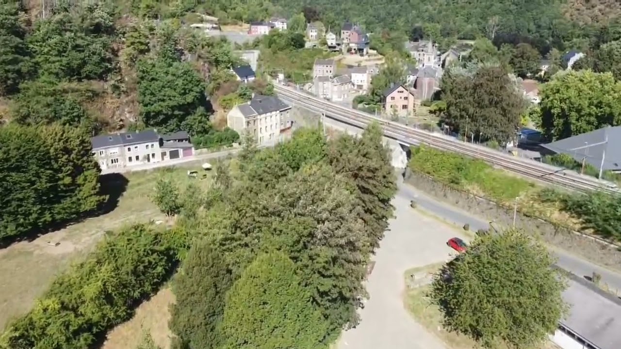 village de Fraipont ; trooz vol DJI